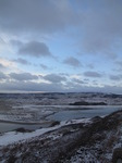 SX12151 Snow on Merthyr-mawr Warren and Ogmore River.jpg